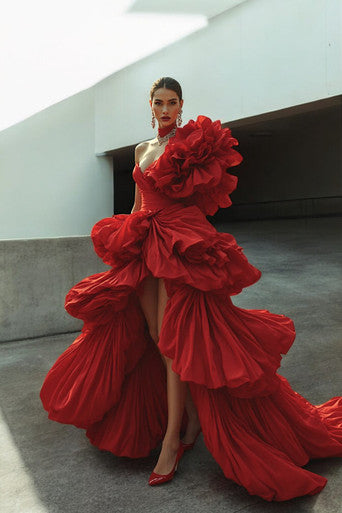 Aysit One Shoulder Gown