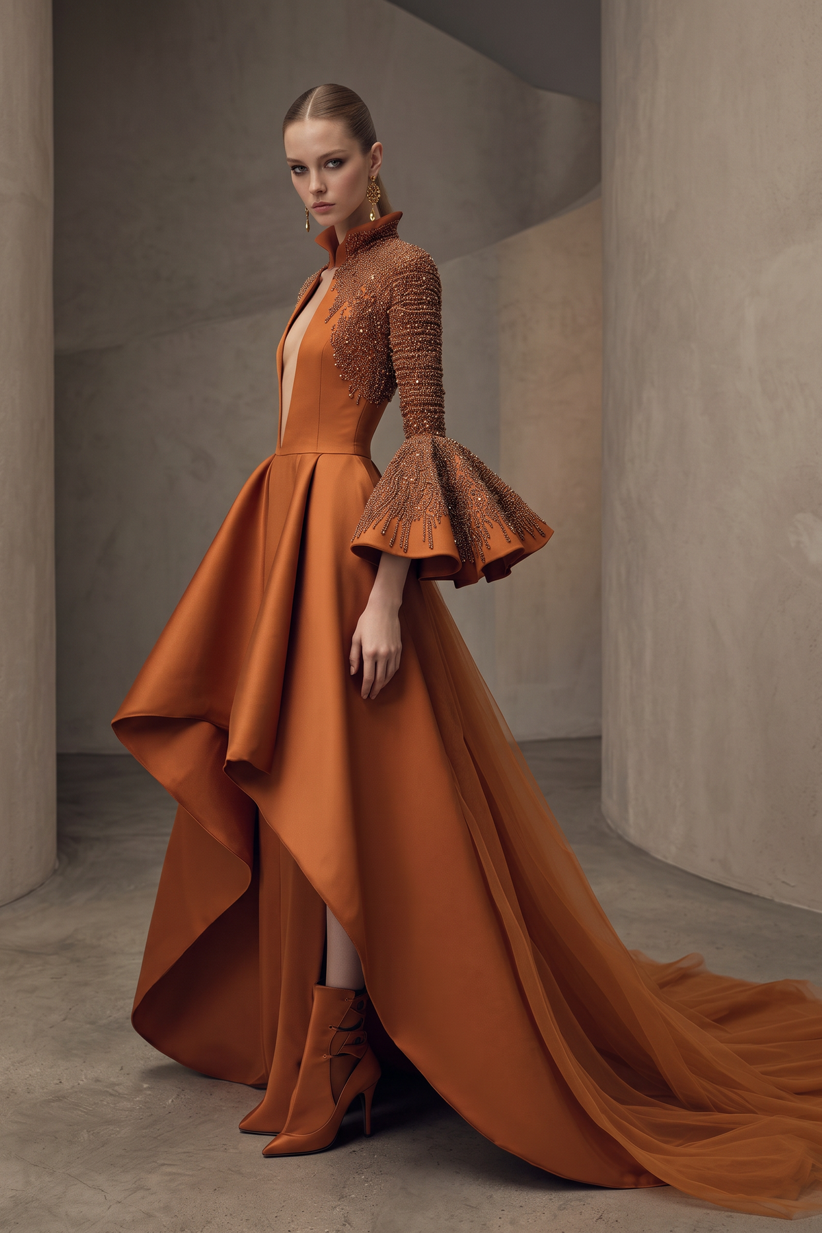 Hanan High Low Gown