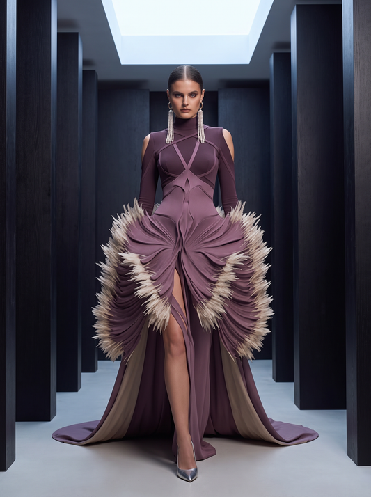 Vestido Quill