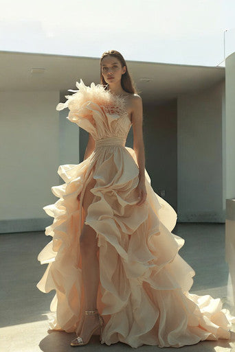 Dramatic Flowy Gown