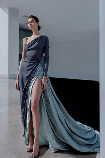 Single Sleeve Gown
