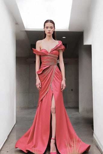 Asymmetric Top Gown