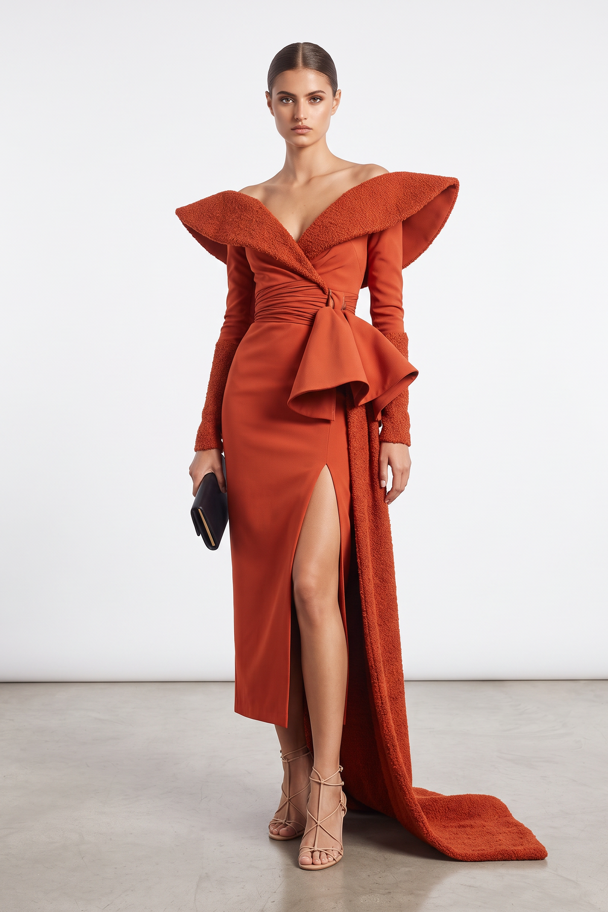Multi Media Midi Dress