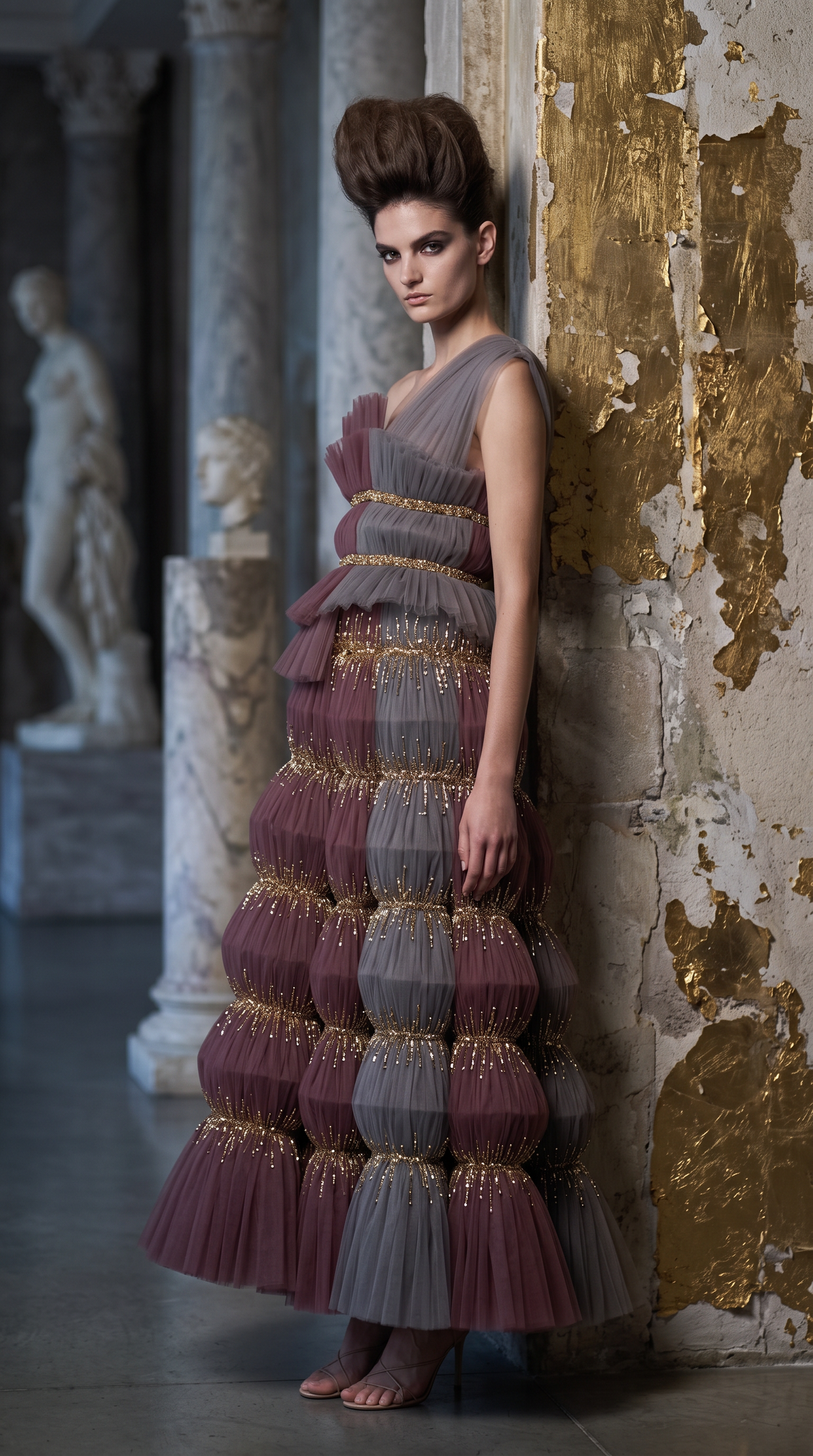 One-Shoulder Gown
