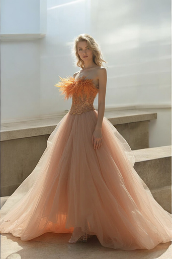 Sephia Strapless Gown