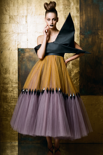 Asymmetric Midi Dress