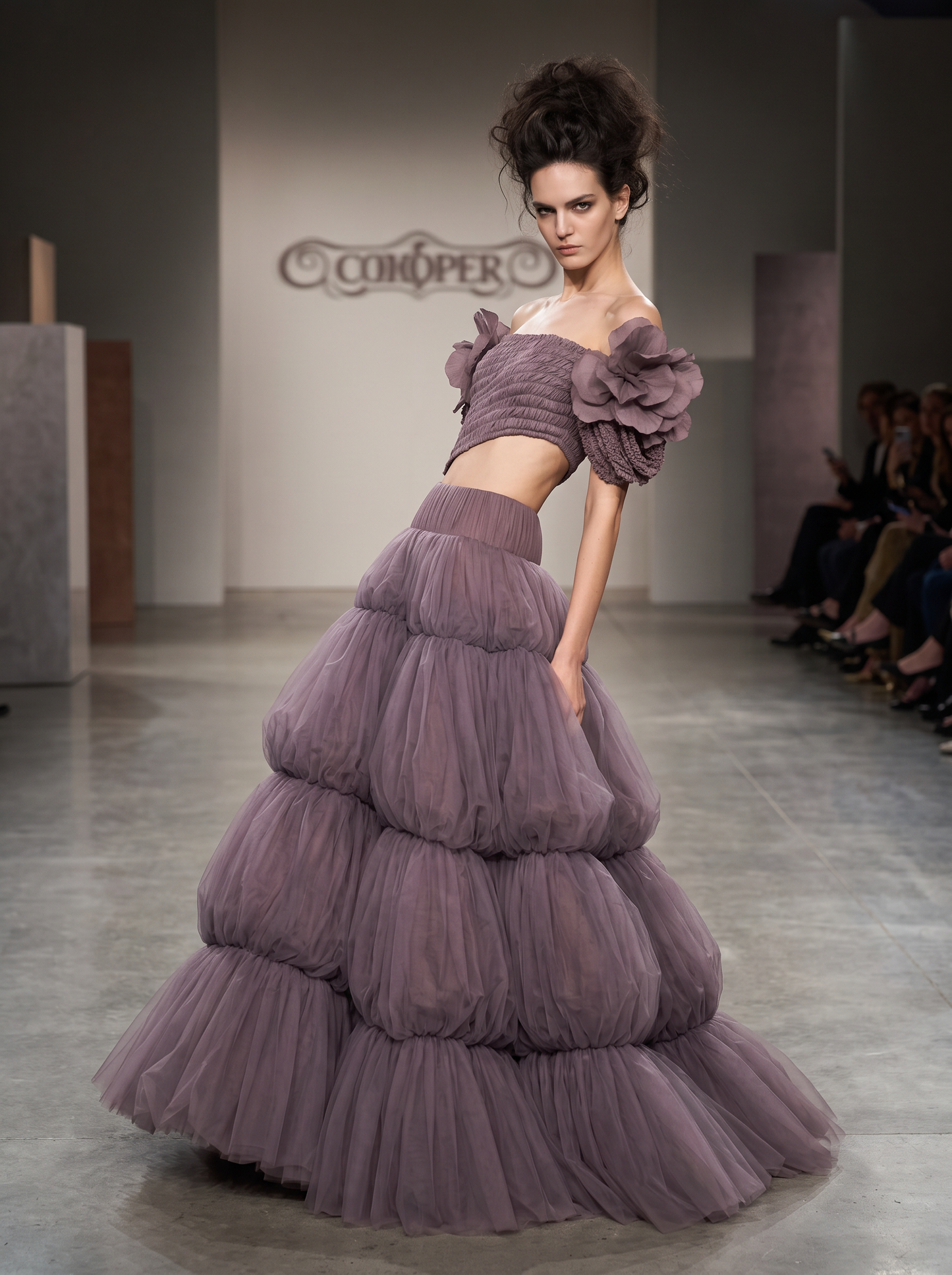 Off-Shoulder Gown