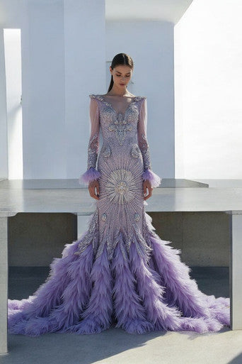 Aziza Beaded Gown