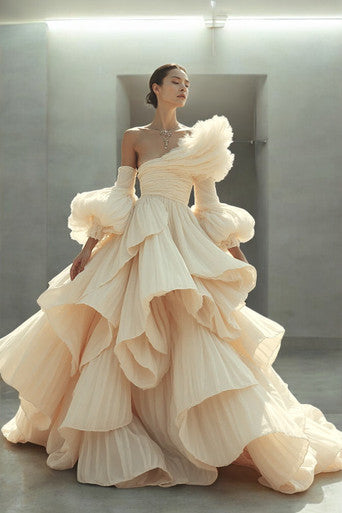 Artemis One Shoulder Gown