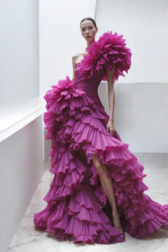 Lauralei  Magenta Gown