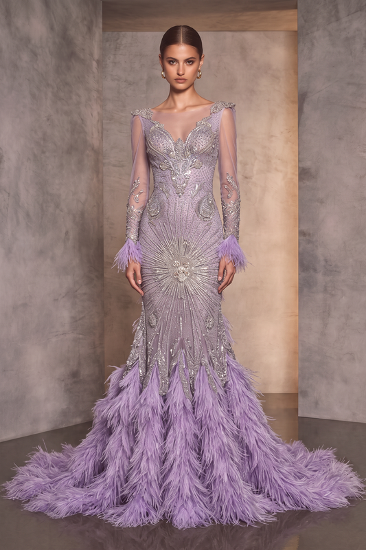 Vestido Aziza con cuentas