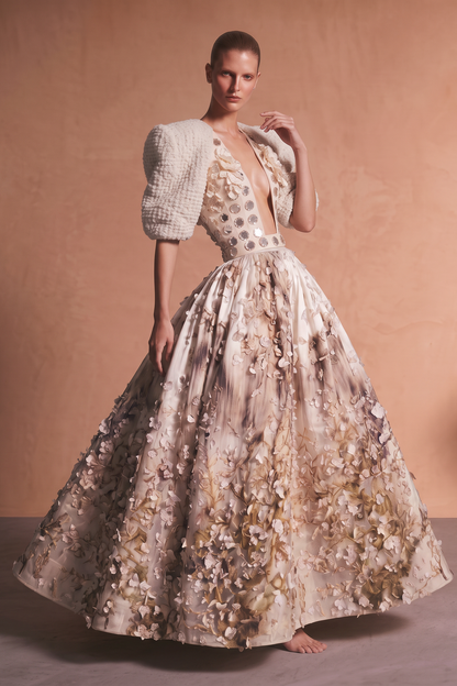 Sleeveless Evening and Bolero