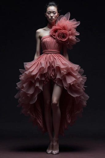 Pleat Dual Dress