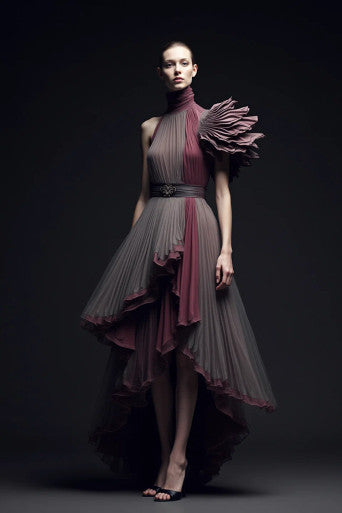 High Low Midi Dress