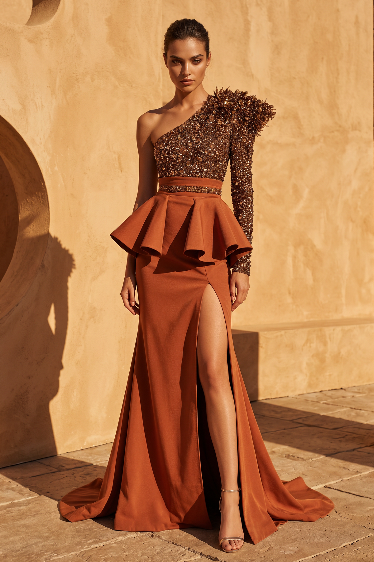 Vestido largo Mirae High Low