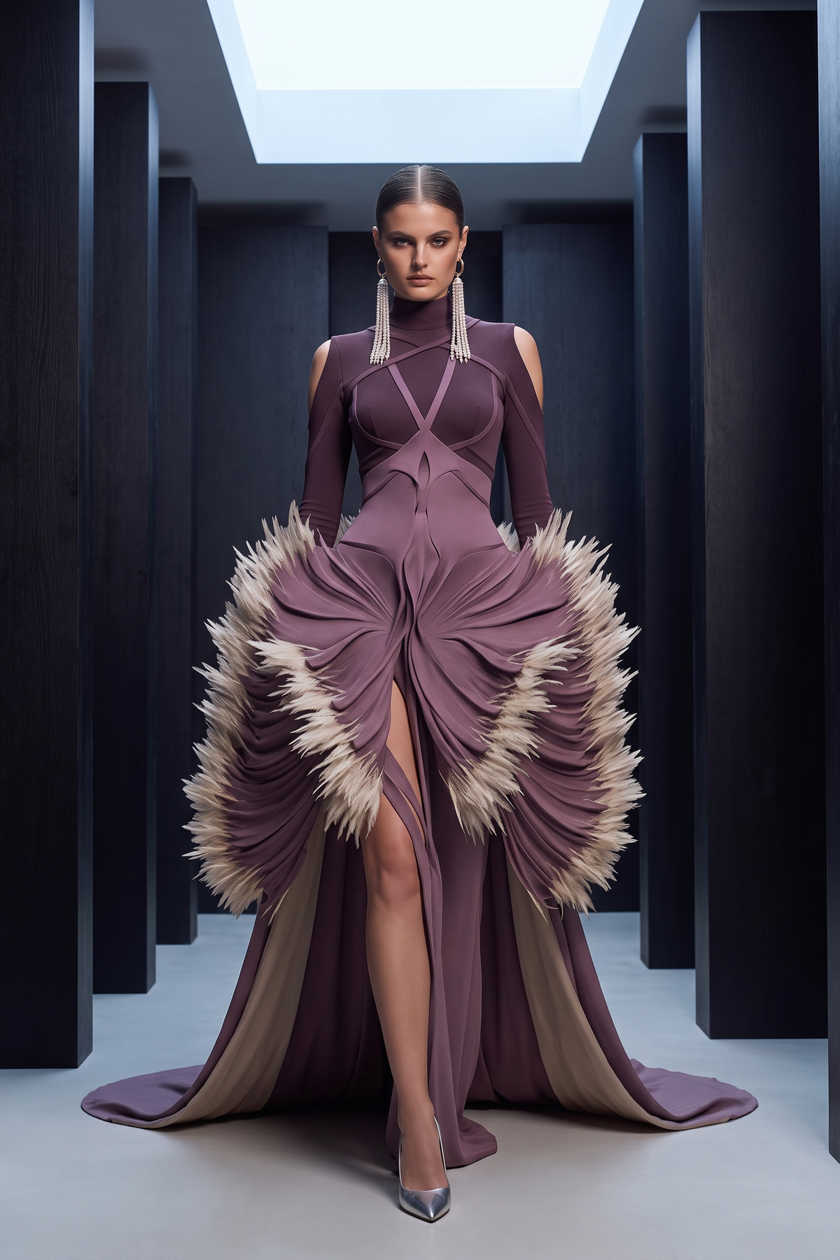 Vestido Quill