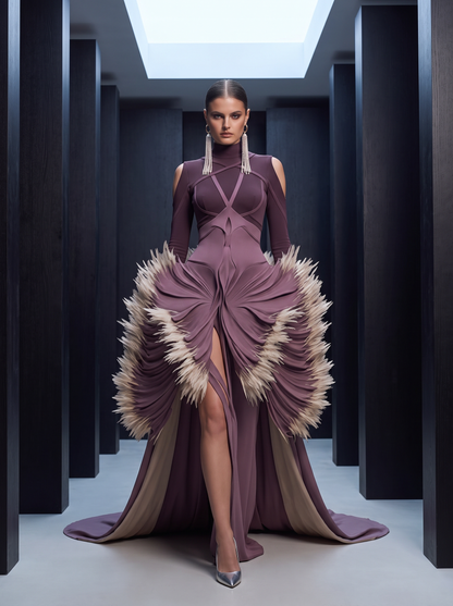 Vestido Quill