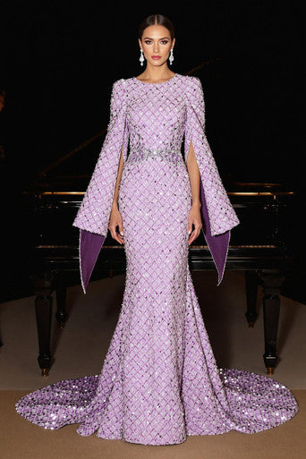 Split Sleeve Gown